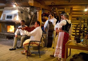 Kapela góralska para taneczna