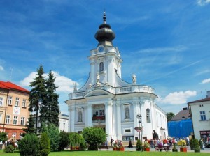 Kościół na rynku w Wadowicach